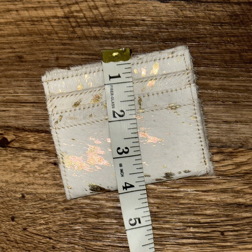 Gold and Cream Card Holder - Picture 6 of 6
